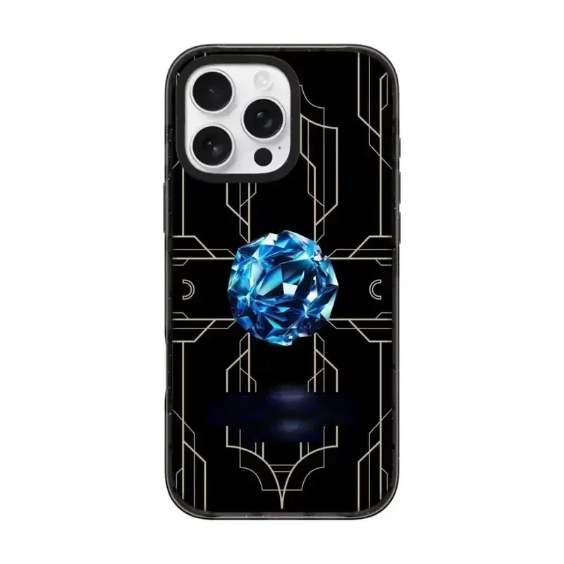 Game Anime 2.0 Acrylic Black Border iPhone 12 13 14 15 16 Pro Max Case - Protective iPhone Case with MagSafe