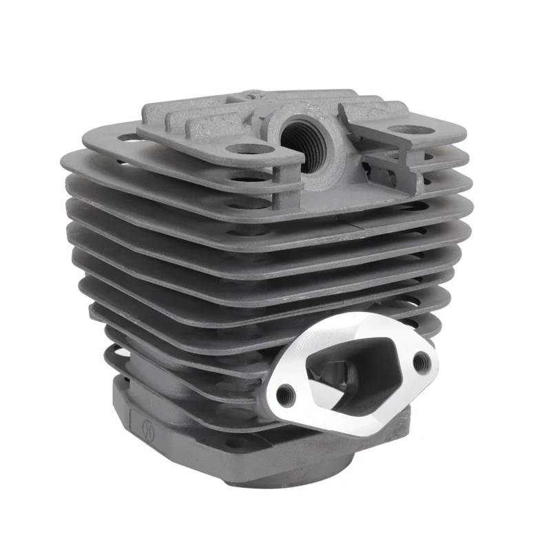 XCAN 1 Set 58CC Dual Channel Cylinder and Piston Set for Chain Saw Brush Cutter Accessories Garden Tool Parts Cylinder Piston