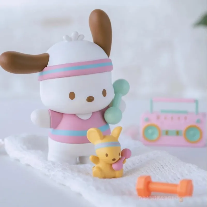 Sanrio Character Cozy Time Series Blind Box Figure Mystery Box Doll Kuromi Cinnamoroll Pachacco Surprise Collectible Toy Gifts view 5