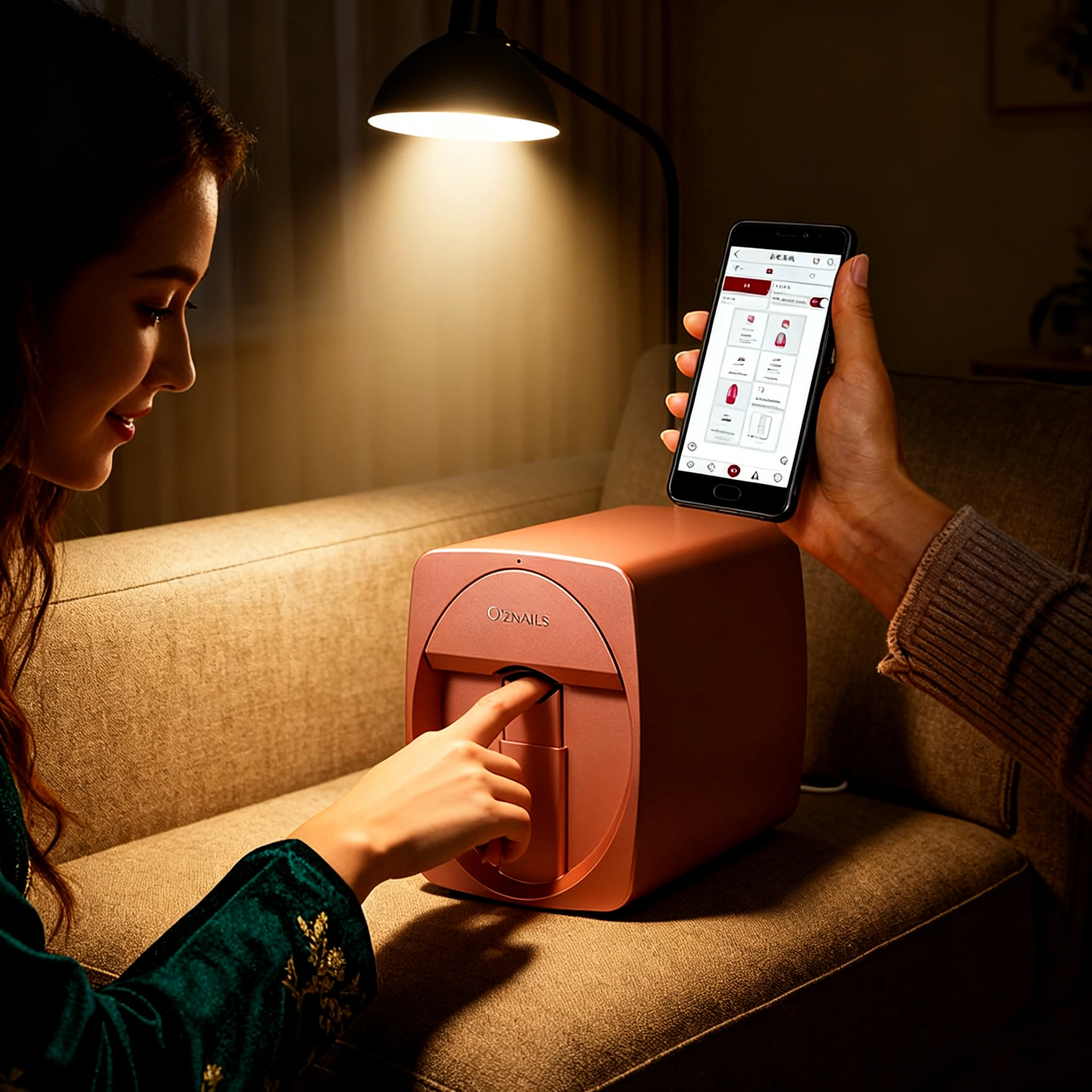 

Умный 3D-принтер для дизайна ногтей: печать высокого разрешения 2400DPI и поддержка Wi-Fi для профессионального домашнего салона красоты