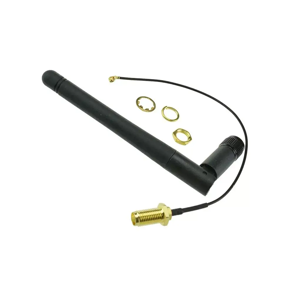 IVAN 2.4G antenna folded Bluetooth wifi module ZigBee antenna SMA to IPEX feeder line 2.4GHz Antenna