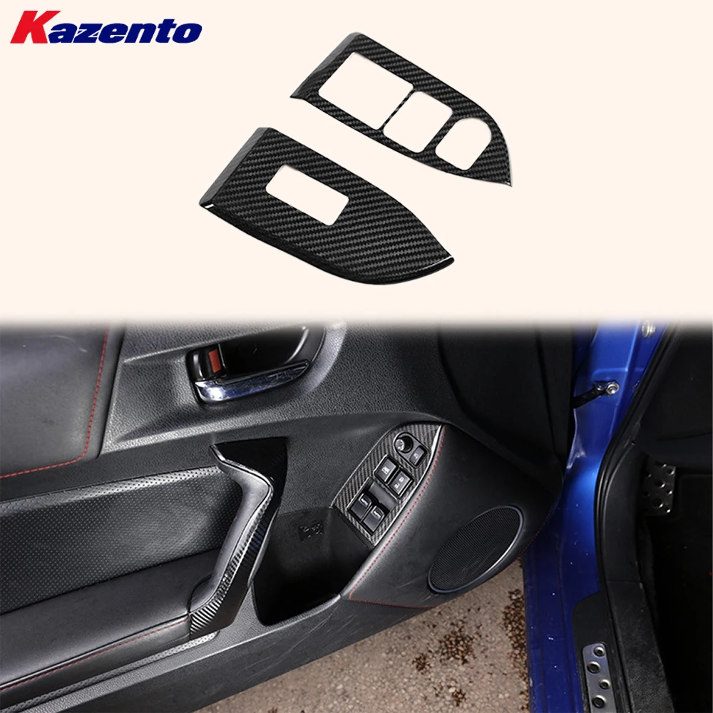 

For Toyota GT86 FT86 BRZ 2012-2020 LHD Only Dry Carbon Side Window Switch Cover