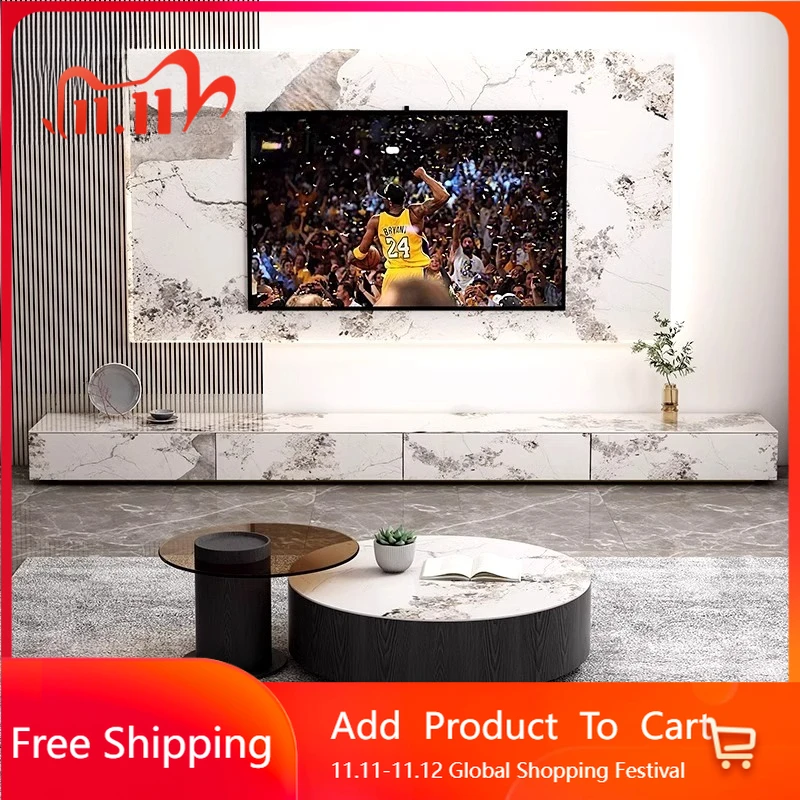 

Storage Designer TV Cabinet Luxury Modern Living Room Display Tv Table Salon Trendy Unique Muebles Entrance Hall Furniture