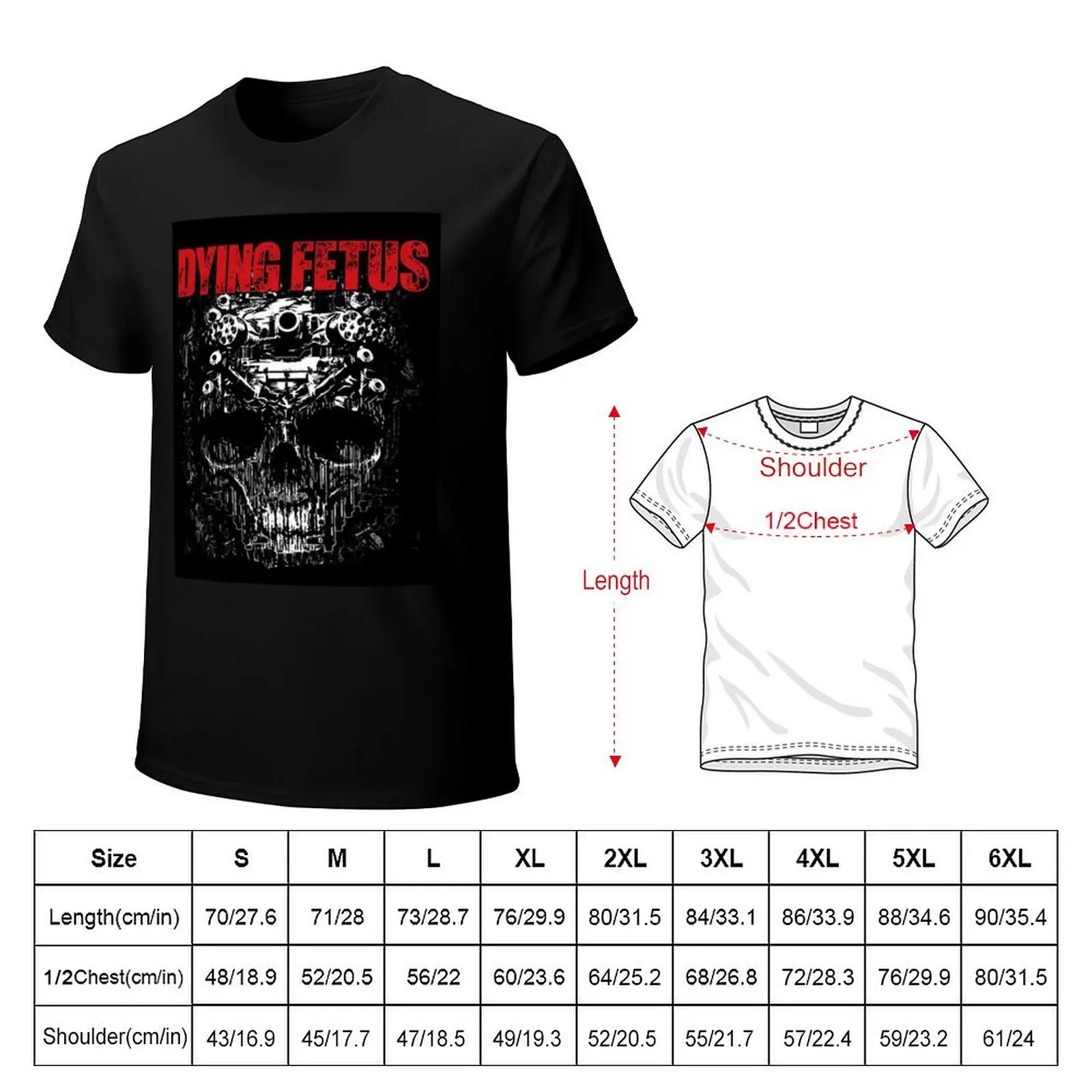 dying-fetus T-Shirt UV Protection Outdoor Tee Shirt