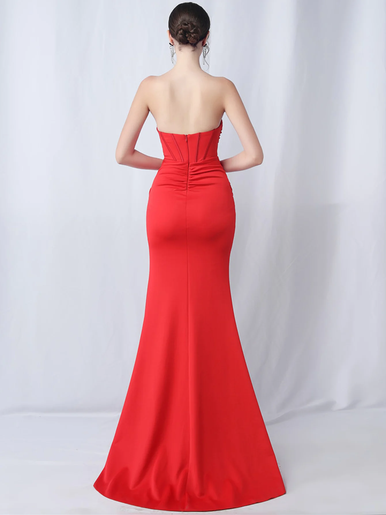 Sexy backless bodycon maxi summer dress women elegant birthday party dresses luxury wedding prom long evening dresses vestidos