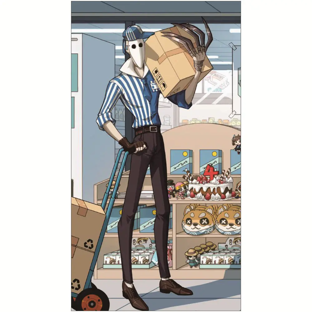 Emil Ada Mesmer Mike Morton Jack Anime Identity V Cosplay Anime Acrylic Figure Stand Model Desk Display Decor Kids Toy Xmas Gift