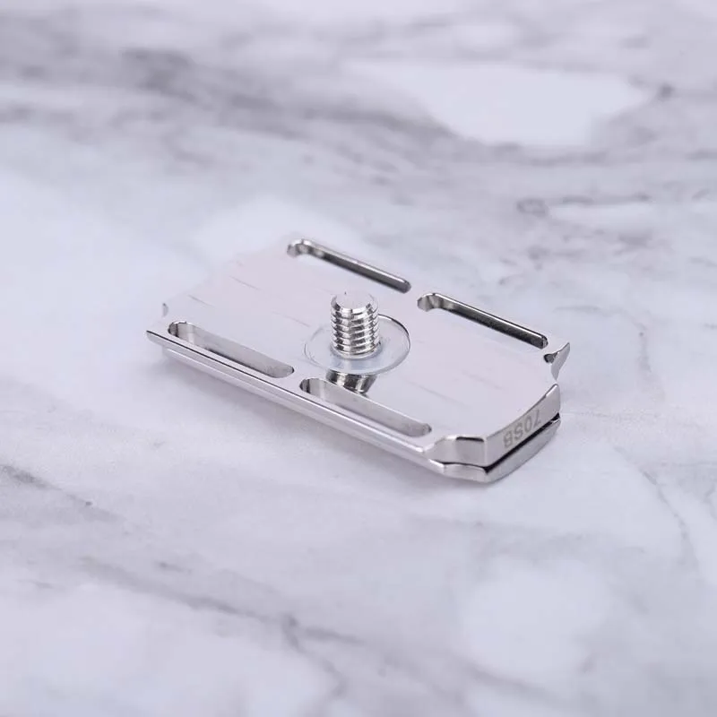 YAQI Vostok 70SB Straight Bar  316 Stainless Steel Polished Safety Razor Head with 0.7mm Blade Gap