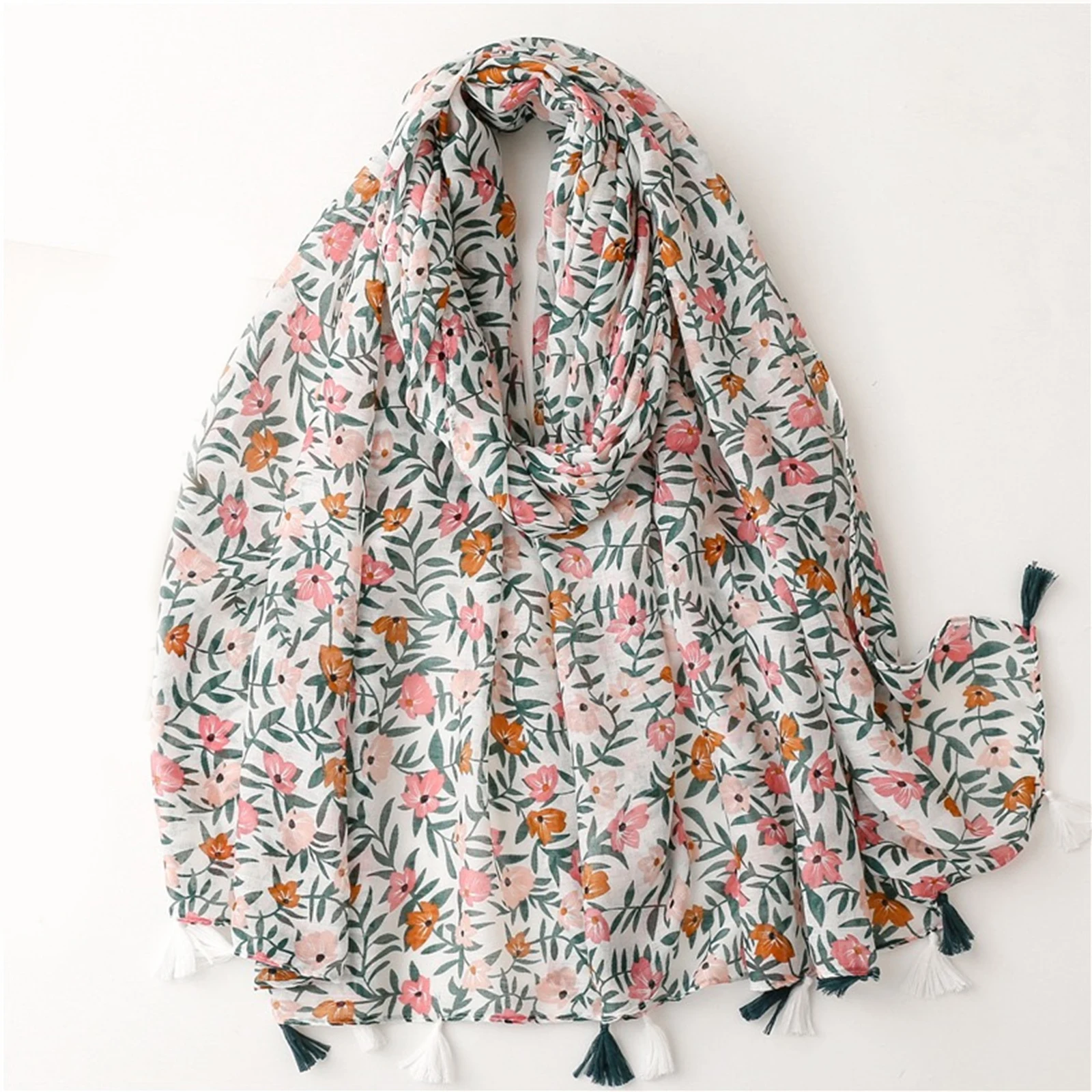 Luxury Design Print Warm Scarf The Four Seasons Popular Bandanna New Fashion 180X90CM Lrage Shawl Women Cotton And Linen Scarves