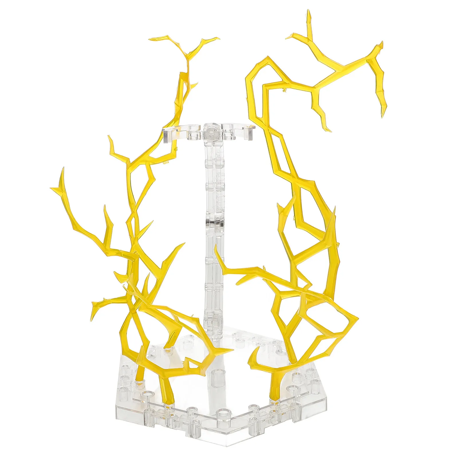 

Набор из 1 подставки для фигурок с эффектным дисплеем для аниме-моделей, пластиковая настольная подставка, прочная, минималистичная