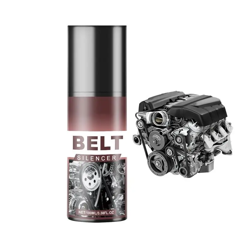 Engine Belt Silencer Belt Protection Maintenance Agent Belt Conditioner Spray Prevent Squeaky Belt Lubricant for Prolonging Belt