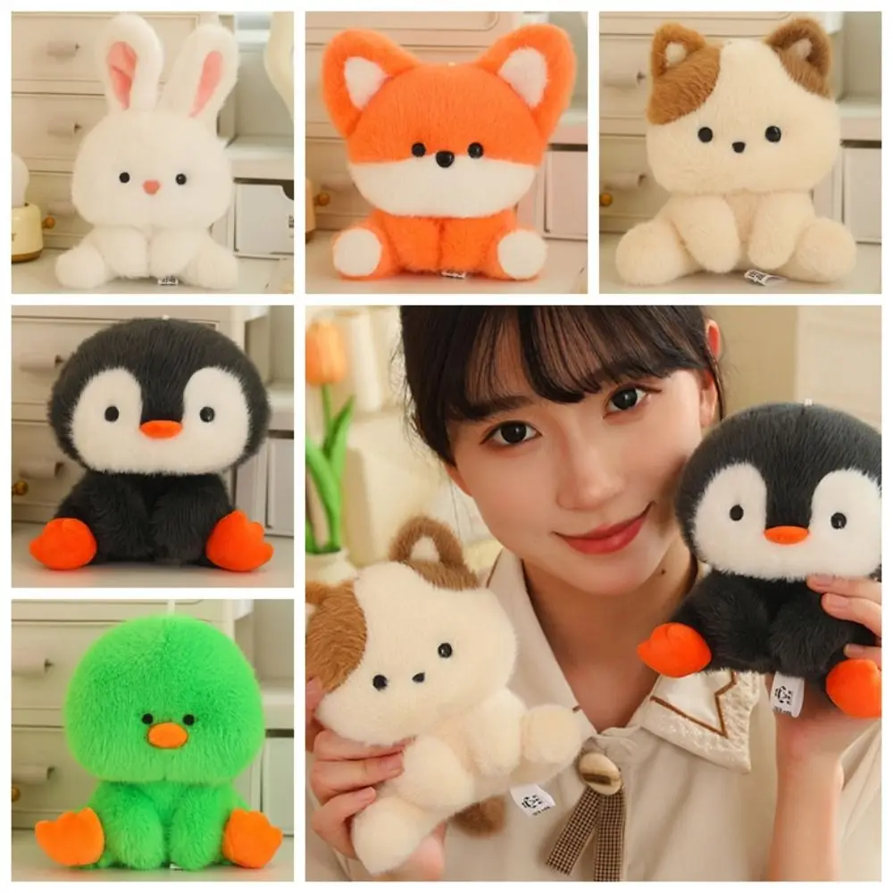 

Creative Rabbit Mallard Plush Toys Simulation Soft Penguin Animal Plush Pillow Unique Cartoon Cat Plush Doll Bedroom