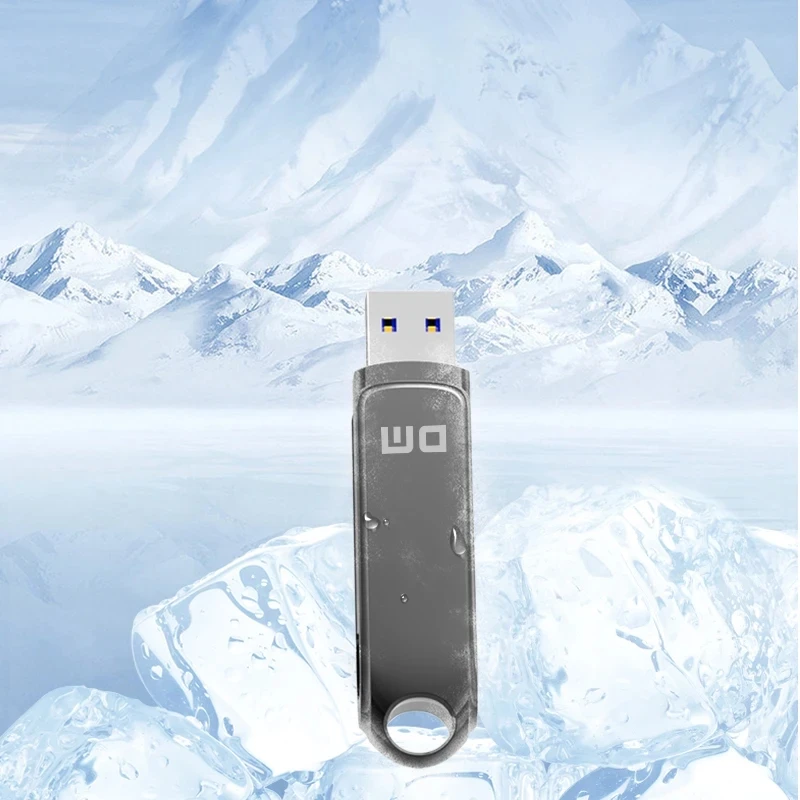 DM FS530 Solid Flash Drive With Dual Port Type C 128GB 256GB 512GB FS530 Transfer Speed Upto 500MB/S