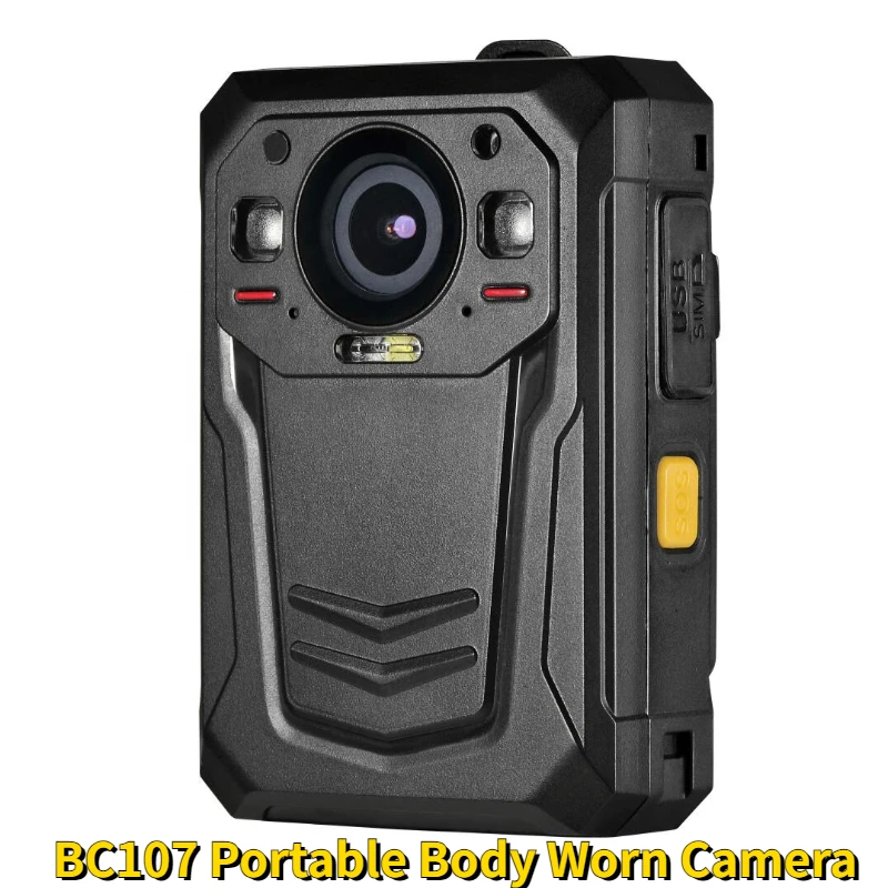 

4G Live Video Body Camera with 4G LTE GPS WIFI BC107 2inch LCD 1512P Support External 1080P Camera Waterproof