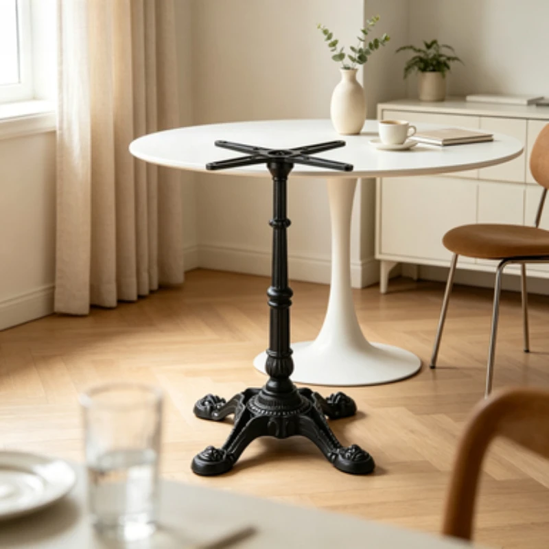 Cast Iron Tiger Claw Tables Legs 4 Claw Table Base Bracket Iron Square Table Feet Coffee Shop Dining Table Hardware Support