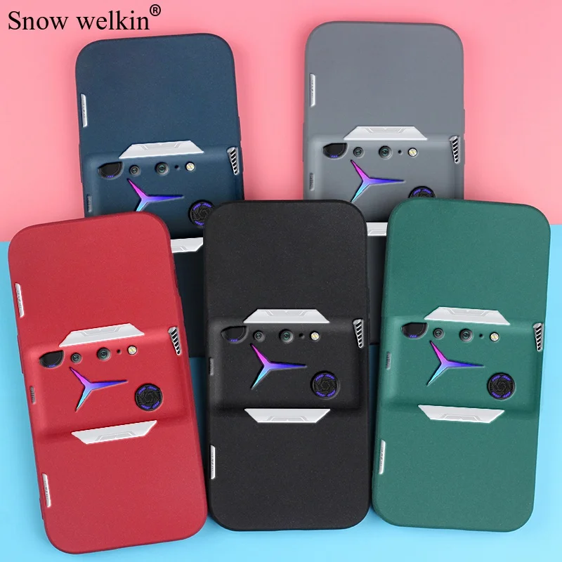 For Lenovo Legion2 Pro Sand Matte Soft Silicon Full Protect Shockproof Anti-Slip Case For Lenovo Legion 2 Pro Phone Cases Cover