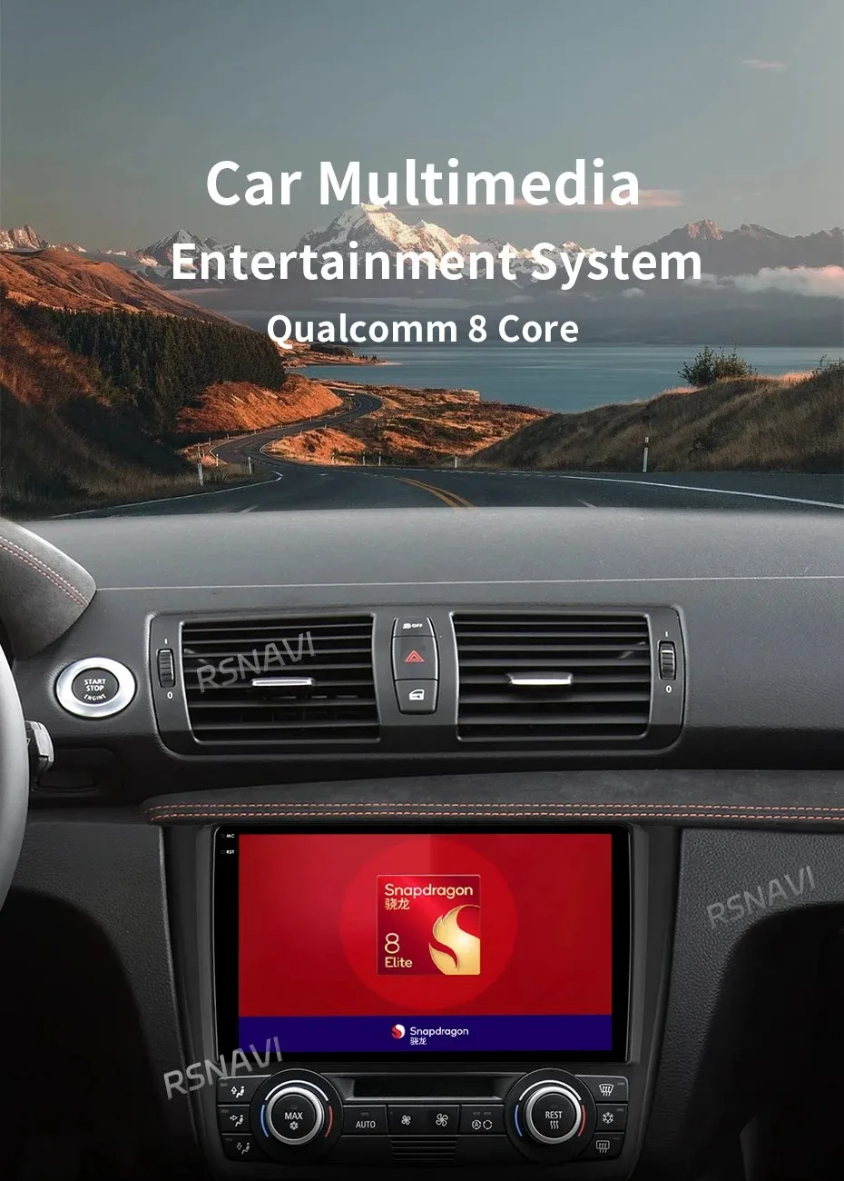 Android 16 Für BMW 1er-Serie E88 E82 E81 E87 2004 - 2011 2K QLED Android Autoradio Multimedia-Videoplayer GPS-Stereoanlage CarPlay 4G – Detail 5