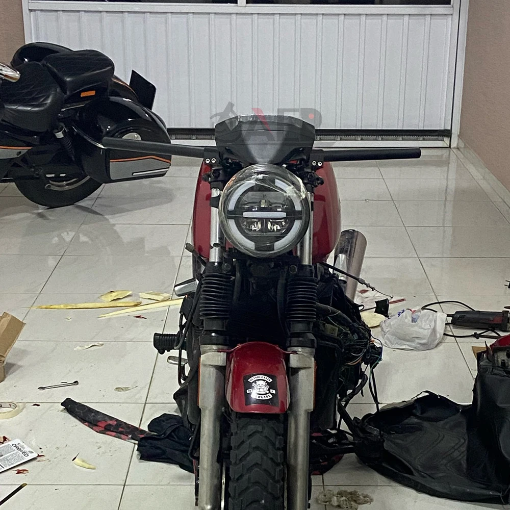 7/8 "العالمي 33 35 37 41 43 45 46 48 50 51 52 53 54 مللي متر CNC دراجة نارية 1" المقود مقبض بار كليب على رؤساء المشابك