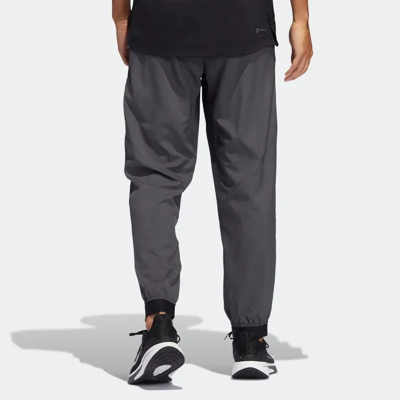 Adidas Unisex Autumn Winter Water Repellent for Men Women, Button Zip Waist Track Cut Snap Cargo Pockets Commute Trousers HF8986