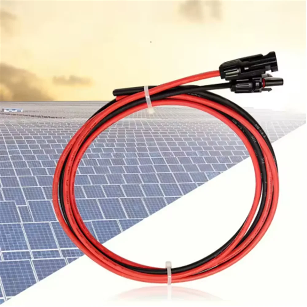 Solar PV Extension Cable DC1000V with MC4 Connector IP67 Waterproof for Solar Panel System