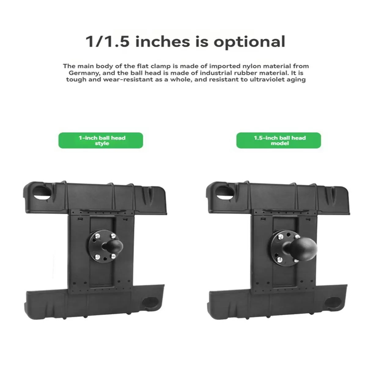 Tablet Holder for Pro 12.9 Adjustable Tablet Clamp Mount Stand Industrial Warehouse for Large Tablets and C