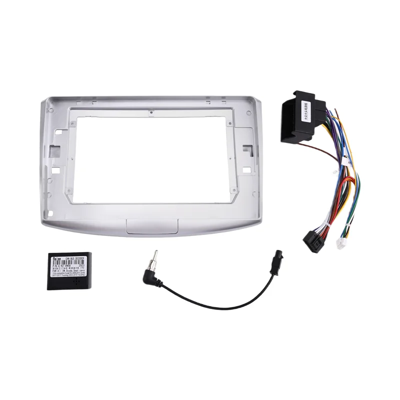 

Portable Car Radio Fascias Frame 10Inch For Passat CC B6 2007-2015 2DIN Stereo Panel Wiring Harness Power Cord Adapter Can