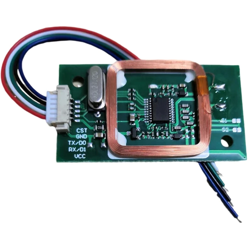 RFIDカードリーダーモジュール,ミニ,5v,125khz,13.56mhz,二重周波数,wiegand,ttl