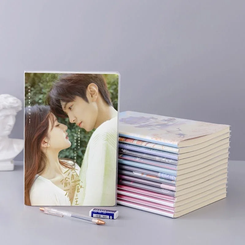 

1 шт. Chen Zheyuan Zhao Lusi TV Hidden Love Duan Jiaxu Sang Zhi Drama Stills двусторонние разные принты A5 блокноты 14 × 20 см