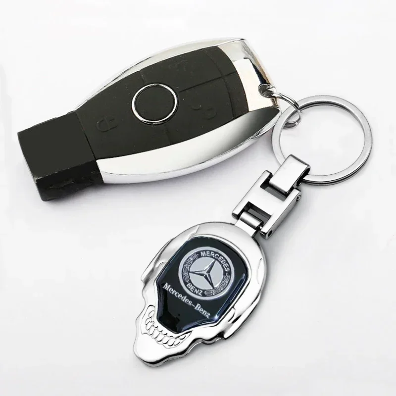 Car Keychain Holder Buckle for Mercedes Benz W176 W177 W203 W204 W205 W206 W210 W211 W212 W213 W164 GLK CLA SLS S300 Key Rings