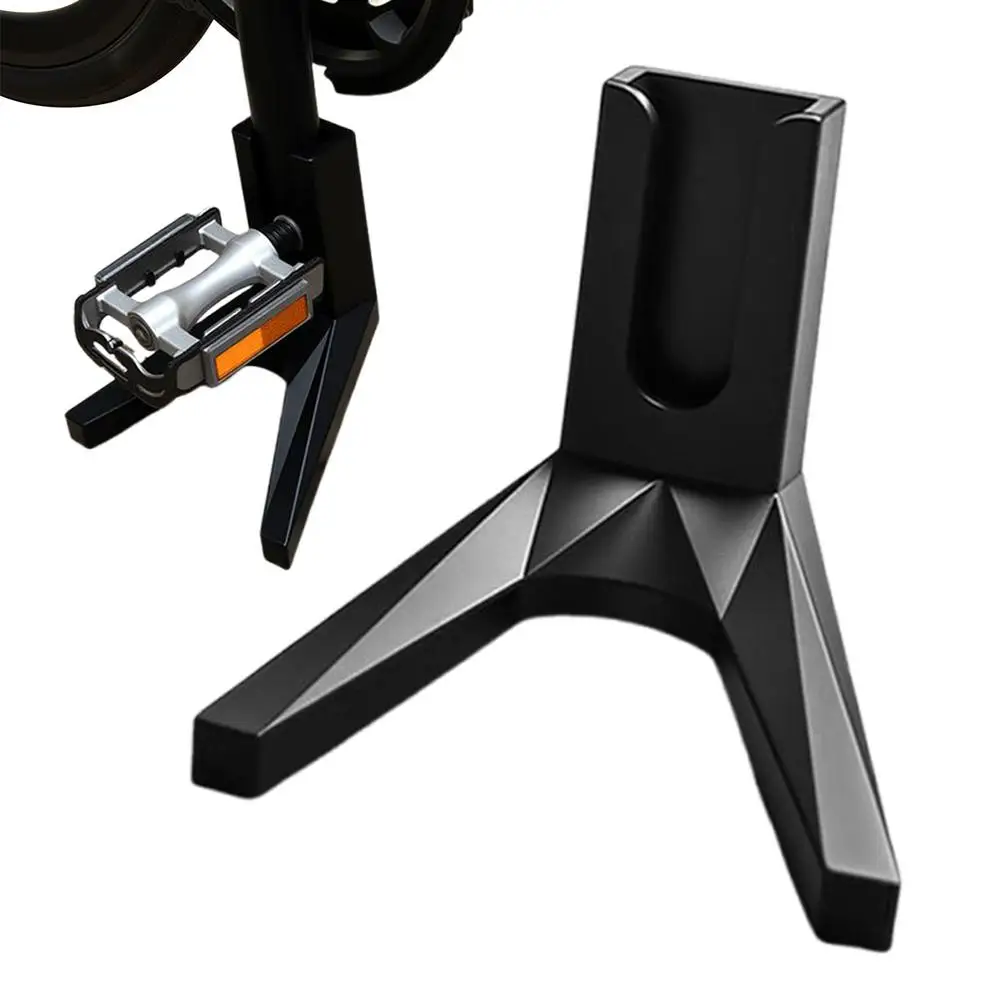 AliExpress NONE Bike Support Frame Mountain Bike Floor Mount Kickstand Road Bike Pedal Frame Support Stand Space-Saving Bicycles Accessories