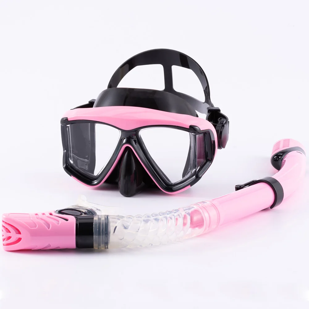 Optisches Myopie-Schnorchelset, Tauchmaske, kurzsichtige Schwimmbrille, kurzsichtig, Panorama, Weitsicht, Erwachsene, Jugendliche, -1,0 bis -6,0 – Detail 6