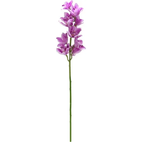 Dekorsende Artificial Simbidyum Orchid Branch Purple 115 cm