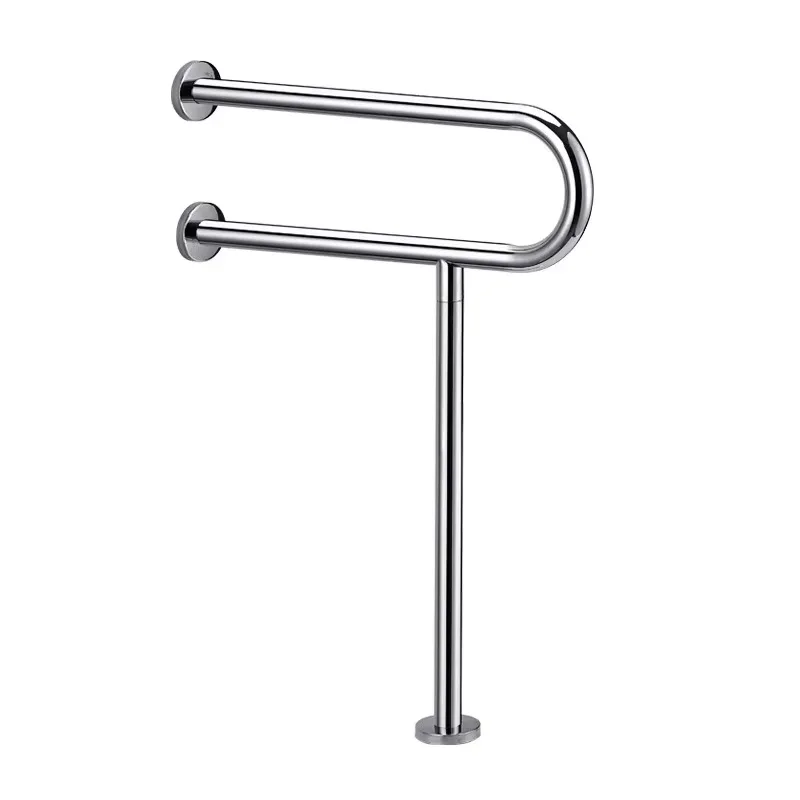 bathroom accessories Grab Bar Rail Non Slip Shower Grab Bars U T Shaped Floor Handrail Non Slip Anti Fall Load Bearing Bathroom 