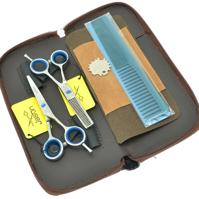 

4/5/5.5 Inch JP440C Hair Cutting Thinning Scissors Barber Shears Kit Hair Salon Haircut Shears Supplies Styling Clippers A0052D