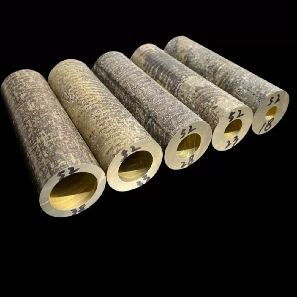 

1 шт. 25x15мм~60x35мм Трубка из оловянной бронзы, полая, износостойкая, длина 100мм, внешний/внутренний диаметр