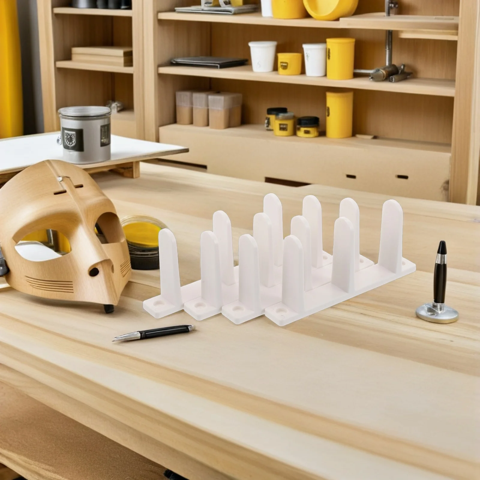 

4pcs Cabinet Drawer Sliding Track Kit Bottom Guide For Kitchen Bathroom Wardrobe Doors Plastic Floor Roller Compatible With Barn