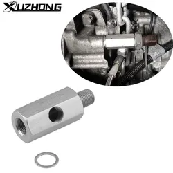 1/8'' BSPT & 1/8'' NPT & M10 Stainless Steel Oil Pressure Sensor Connector Joint to NPT Tee Adapter Turbo Accessories Adapter