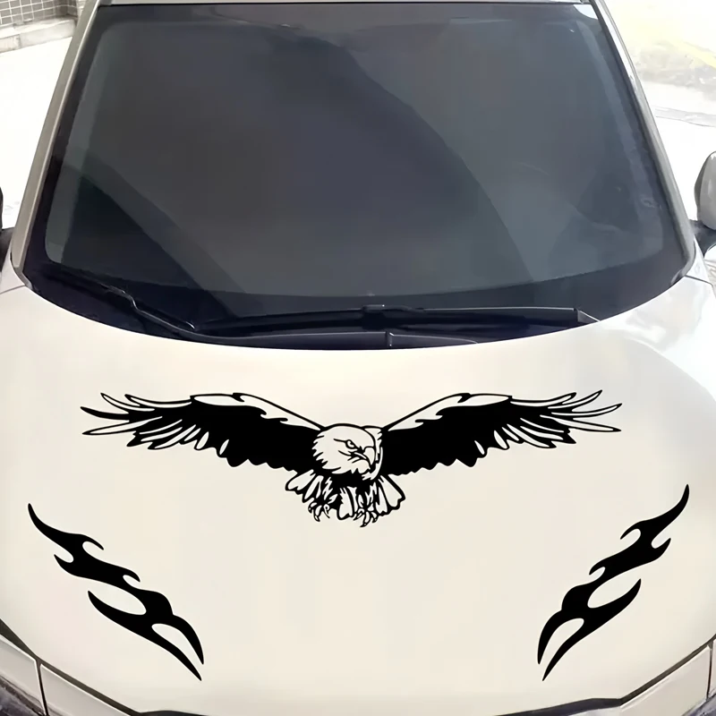 Flying Eagle Spreading Wings Car Sticker creative&funny stickers for cartoon fans&lover,high quality for car trucks motorcycles