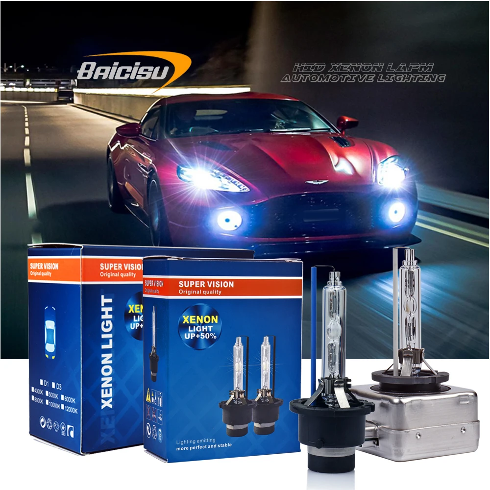 

1 Set D1 D2 D3 D4 D1R D2R D3R D4R headlamp light 4300K 6000K 8000K D1S D2S D3S D4S HID Bulbs CBI HID xenon headlight bulb