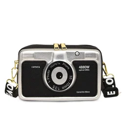 2024 Populaire Nieuwe Gepersonaliseerde Schattige Cameravormige Schoudertassen Creatieve Leuke Mode Exquise Veelzijdige Dames Crossbody Tassen