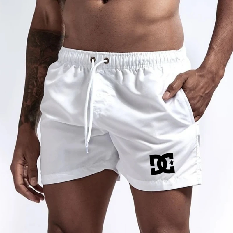 

2026 Summer Men's Running Beach Shorts Fashionable, High Quality Mesh Breathable, Quick Drying, Comfortable Fitness