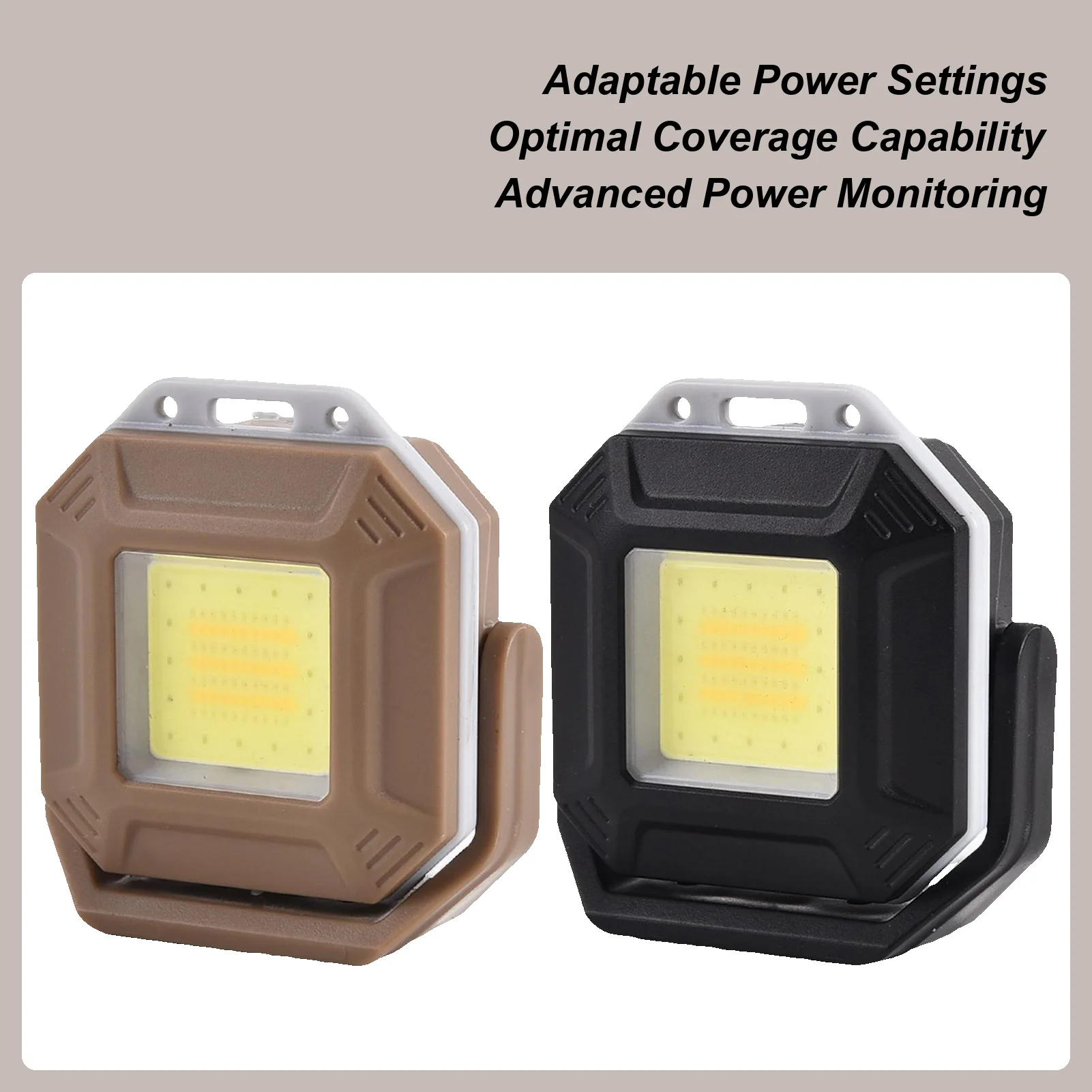 

Camping Lights Magnetic Portable Work Light Bright Waterproof USB Charging Lamp For Workshop Fishing Outdoor Adventures Garage