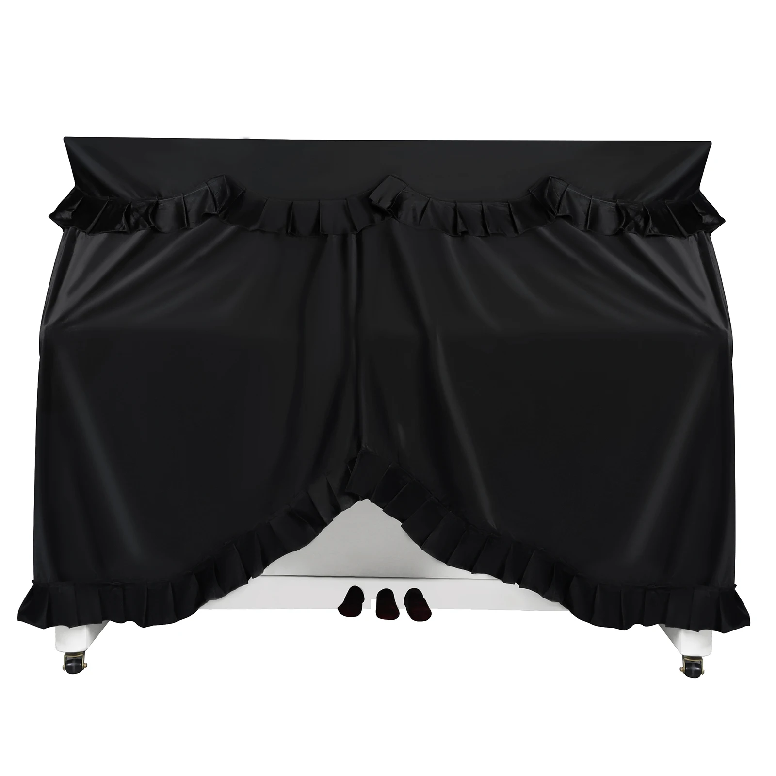  IRIN Piano Cover 88 Keys Upright Piano Dust Cover Velvet Protection Cover Washable Keyboard Instrument Parts & Accessories