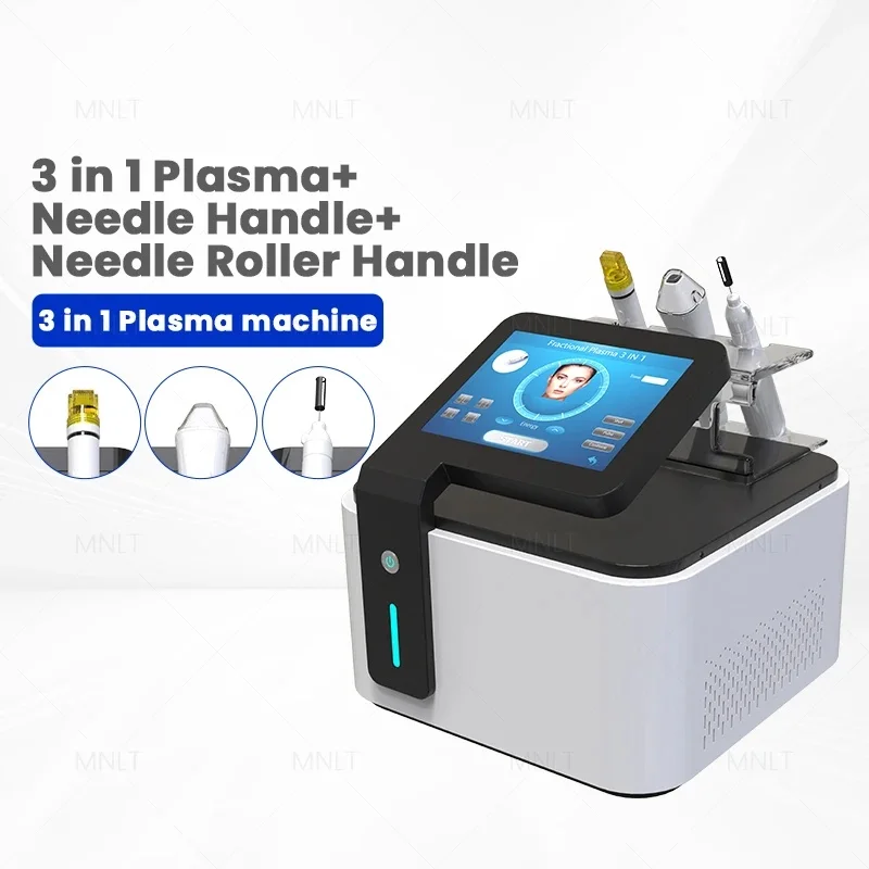 RF Fractional Eyelid Tightening Anti-Aging Machine Cold Skin Lifting Plasma Desktop Device For Head Armpit Feet US IT ZA Plugs