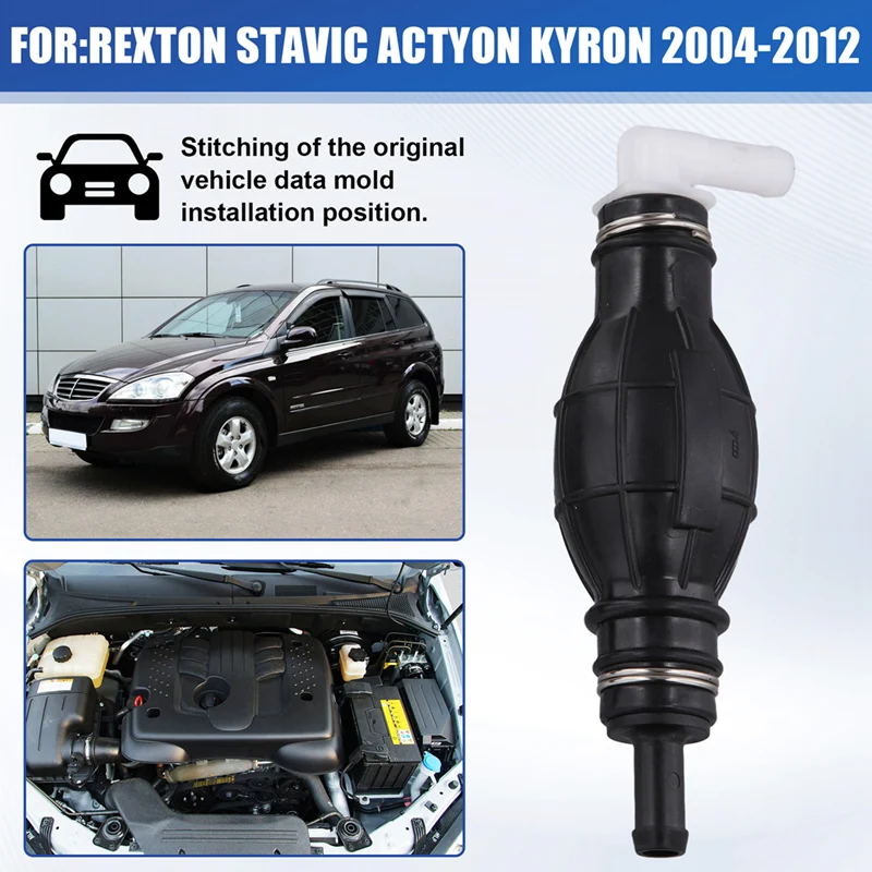 Fuel Priming Pump Oil Absorber 6650710000 For Ssangyong REXTON STAVIC ACTYON KYRON 2004-2012