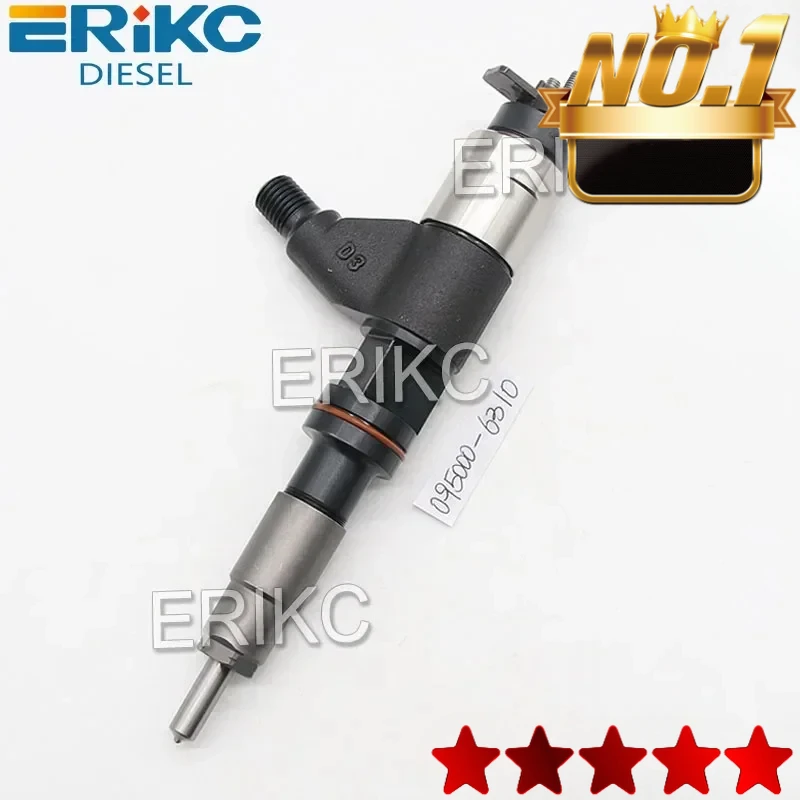 ERIKC 095000-6310 Auto Parts Fuel Injector 095000-6830 for RE530362 RE531209 095000-6310 095000-6830 John Deer Application