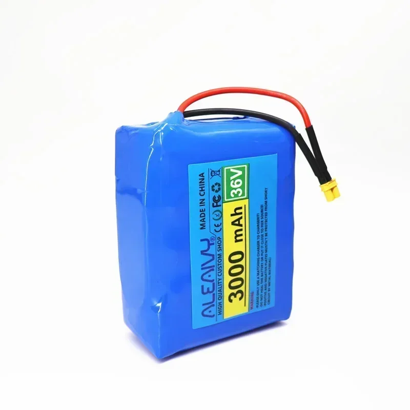 Paket Baterai Lithium 36V10S1P 3000MAh untuk Pengisian dan Pengosongan Ekspansi Skuter Pro M365 Meter dengan Colokan XT30
