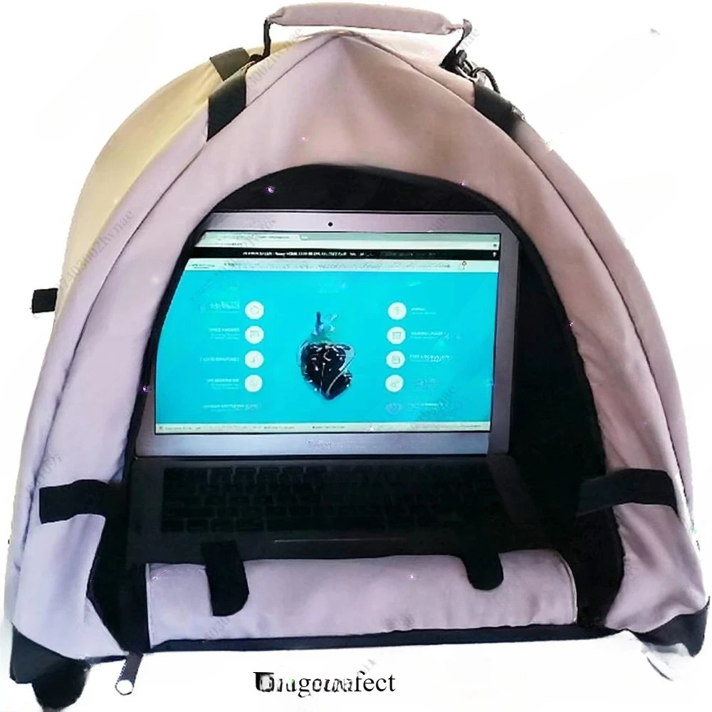 laptop-sunshade-tent-laptop-sunshade-privacy-protection-cover-multi-functional-waterproof-easy-to-carry-laptop-bag