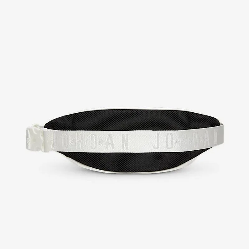 Nike Spring New Waist Bag Air Jordan Metal Silver Cycling Bag Crossbody Bag HA5507-095