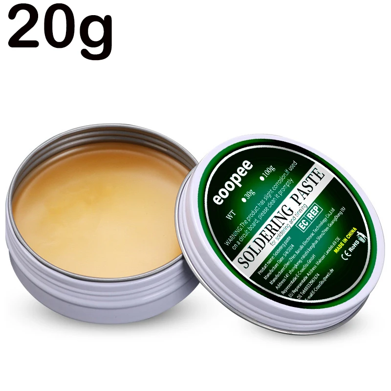 Soldeerpasta Flux 100g/500g/30g Rosin Pasta Soldeerflux voor Solderen Elektronische Printplaat reparatie Soldeerpasta Vloeistof