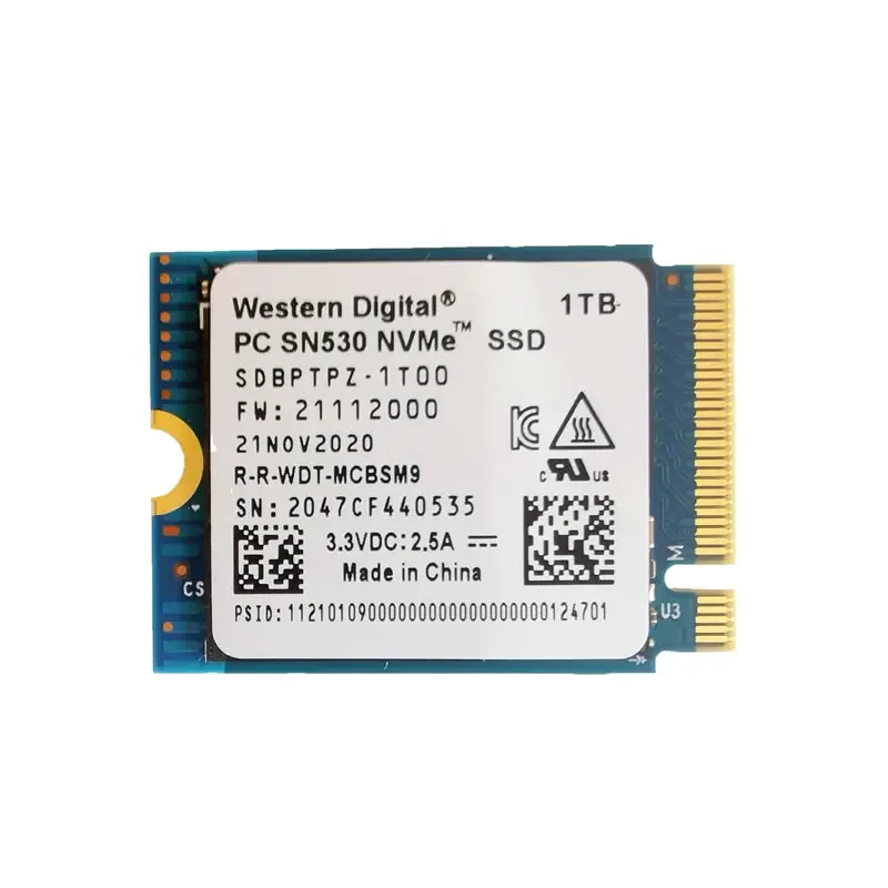 Western Digital sn530 1T 512G M2 2230nvme Notebook Solid State Drive Apple SSD sn740 2T